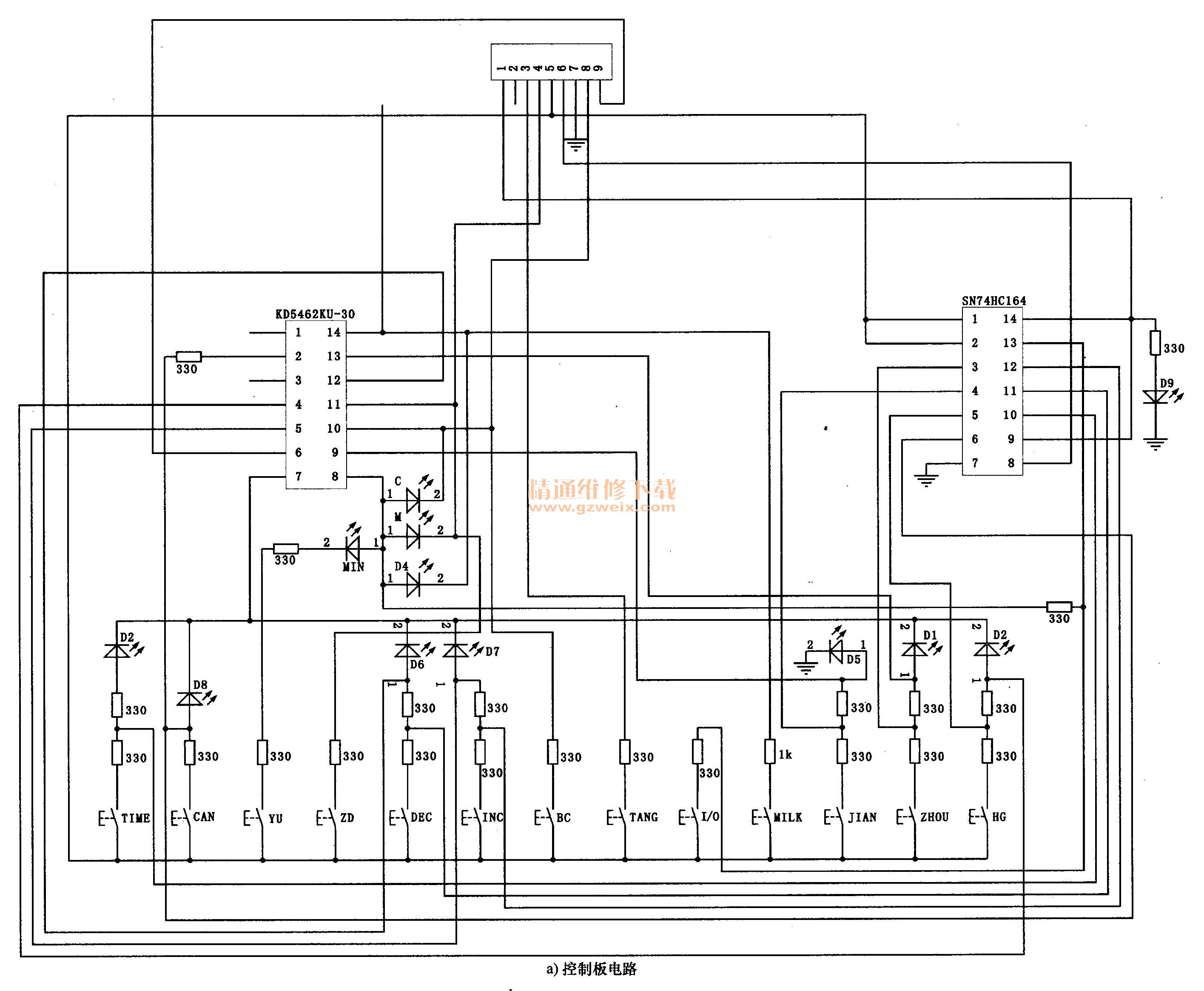 方太HC20F20型電磁爐電路